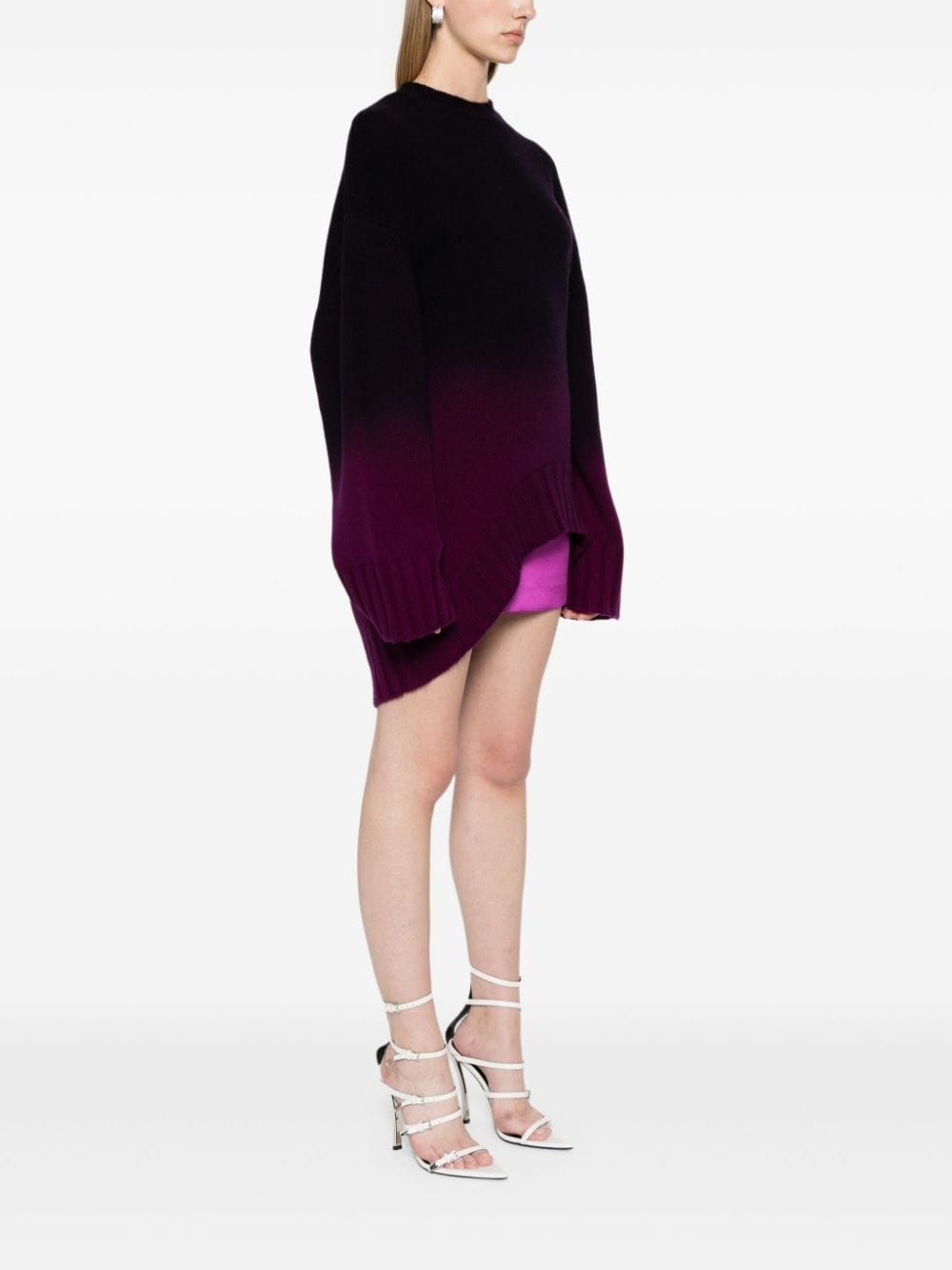 ombrÃ©-effect long-length jumper - 3