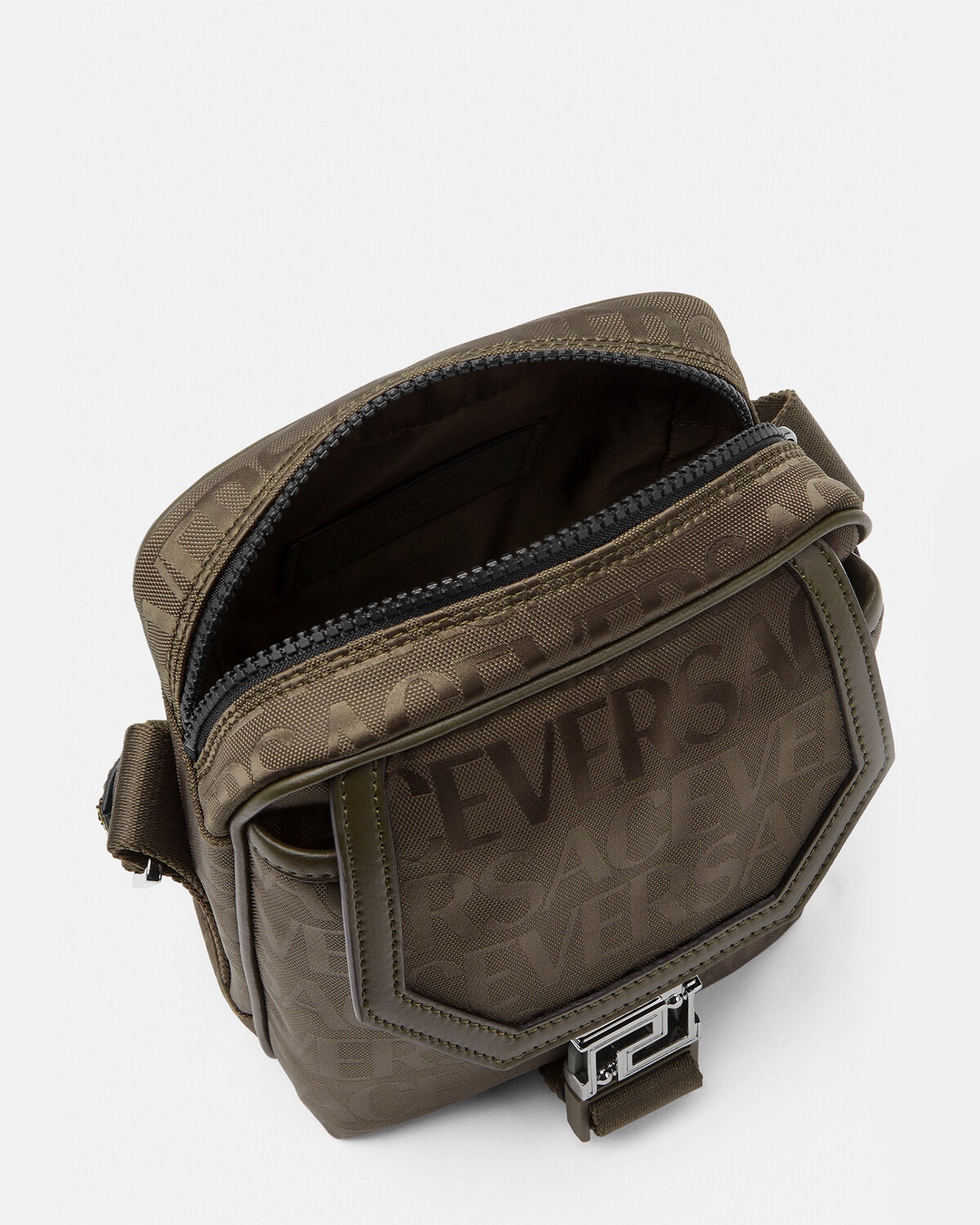 Versace Allover Neo Nylon Crossbody Bag - 4