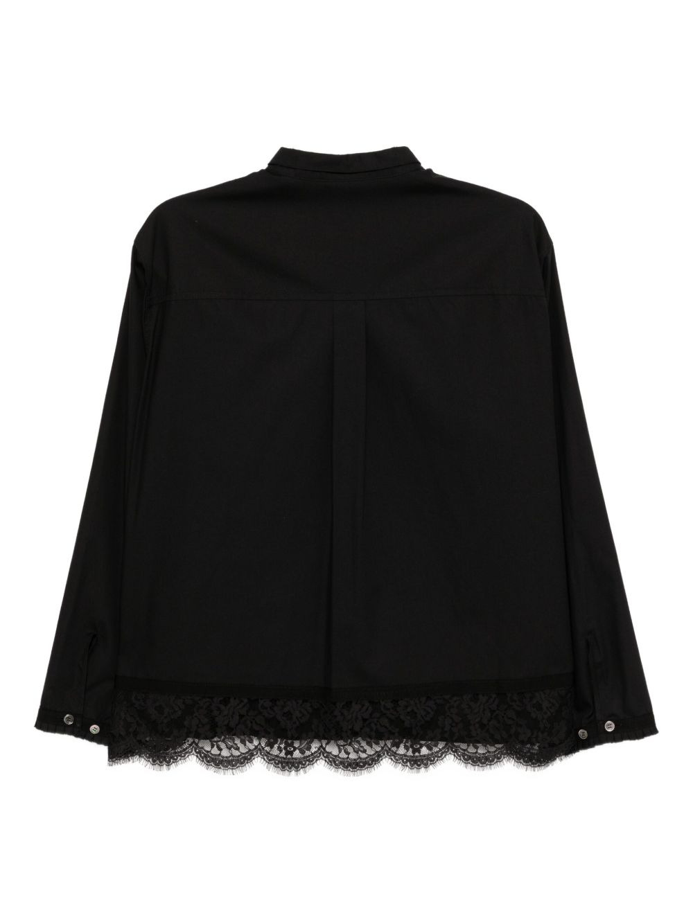 pleated cotton shirt - 2