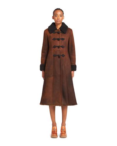 Prada Sheepskin coat outlook