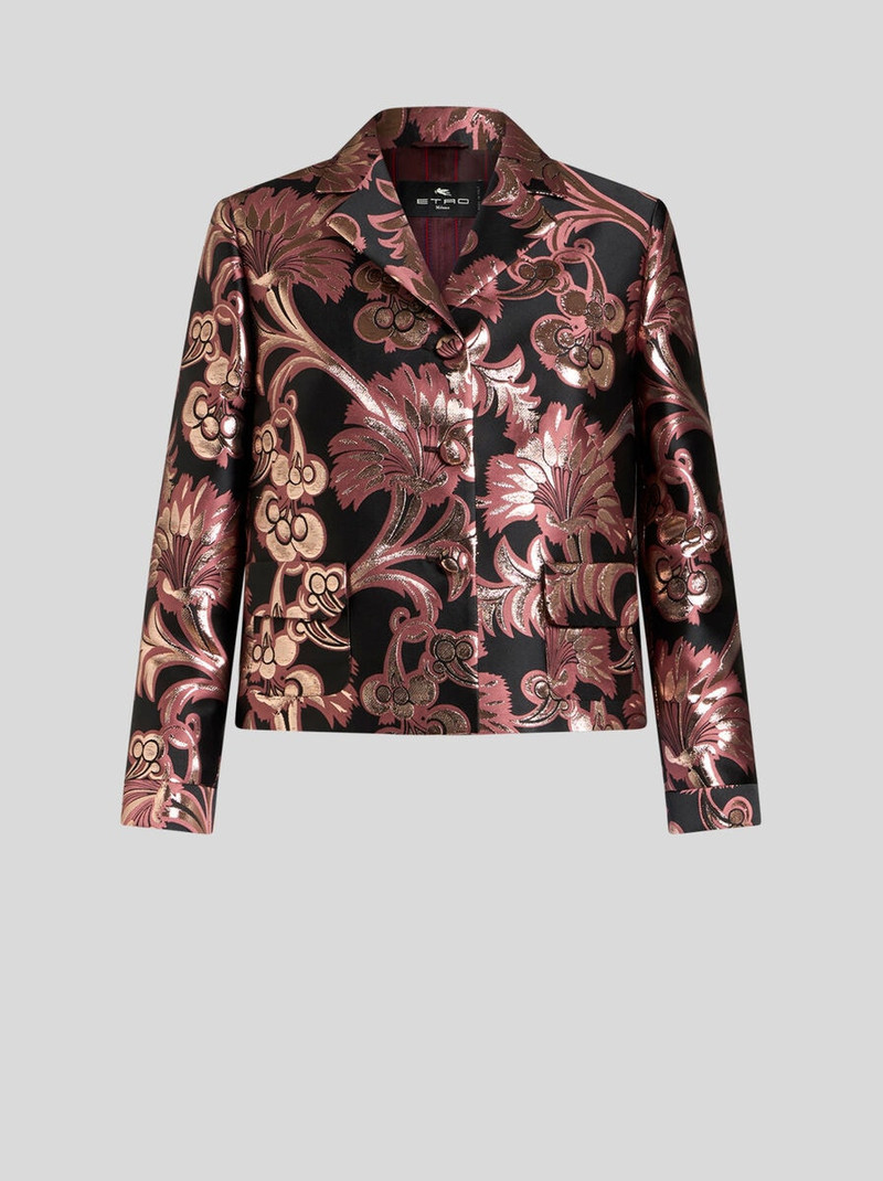 CROPPED JACQUARD JACKET 1