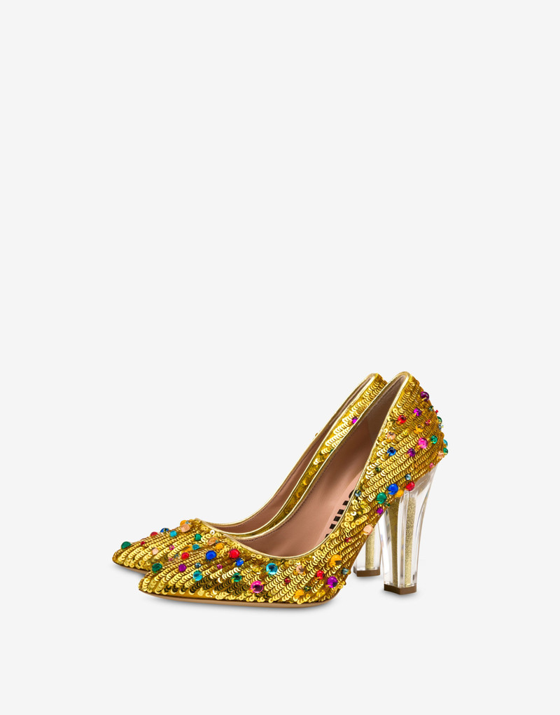 SEQUINNED AND RHINESTONED COURTS 1