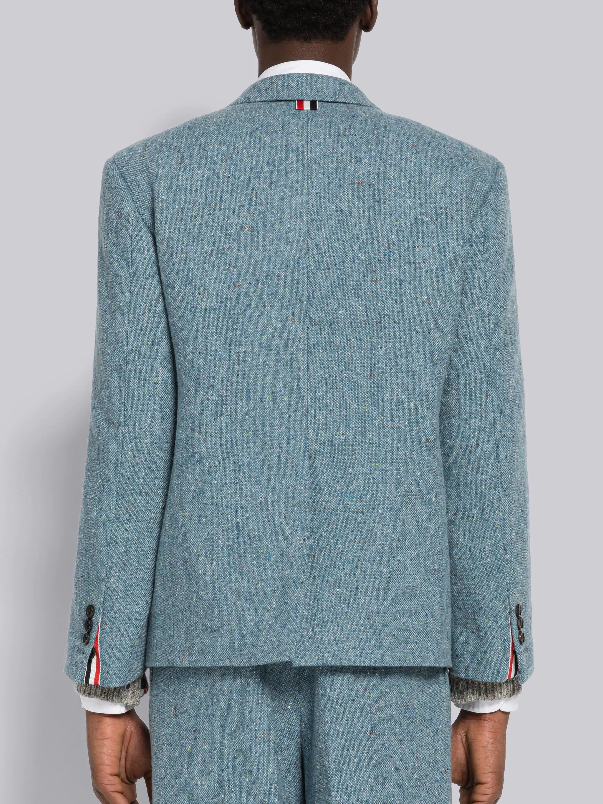 Donegal Wool Single Vent Sport Coat - 3