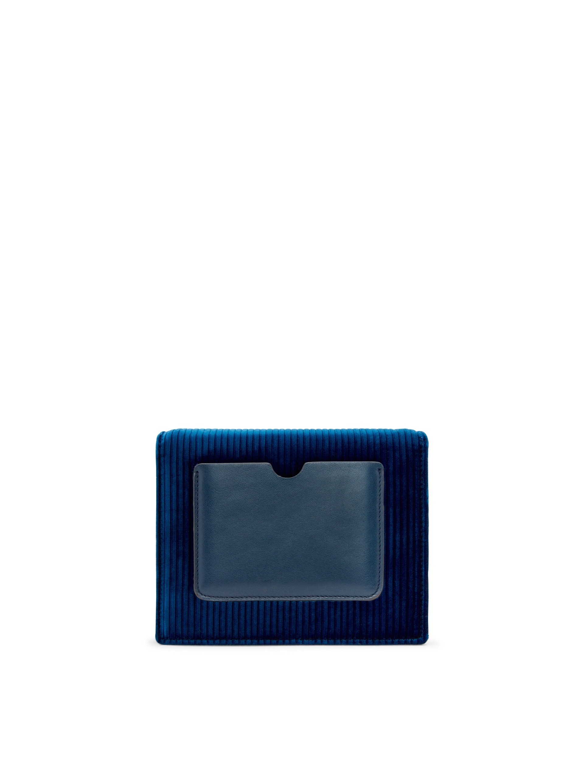 STRIPPED VELVET MINI TRO BAG - 3