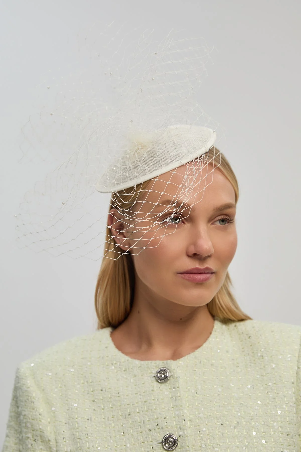 Net Headband Fascinator - 1
