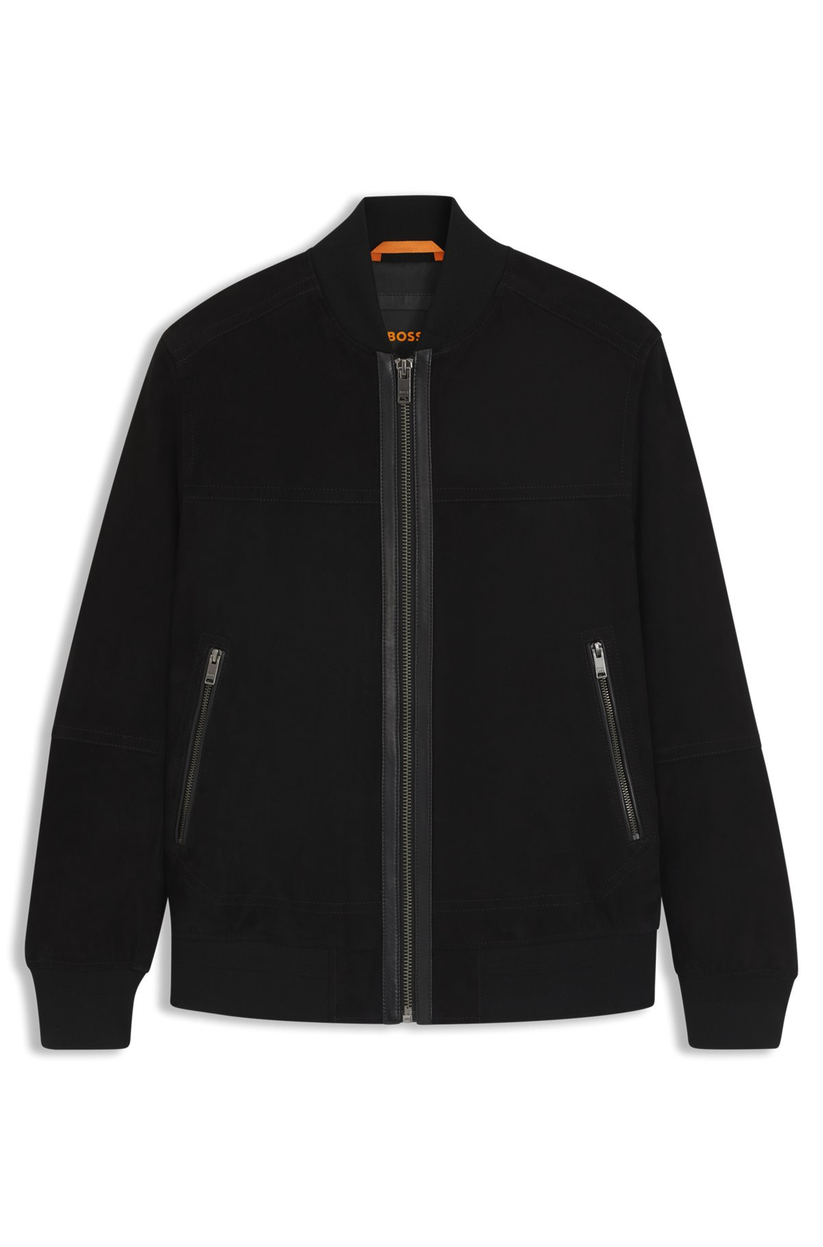 REGULAR-FIT JACKET IN SUEDE - 1