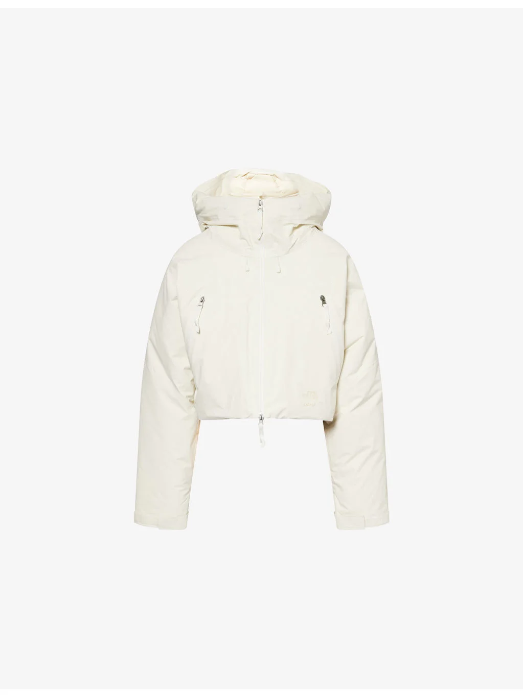 The North Face x SKIMS Cropped Hooded Shell-Down Jacket - 1