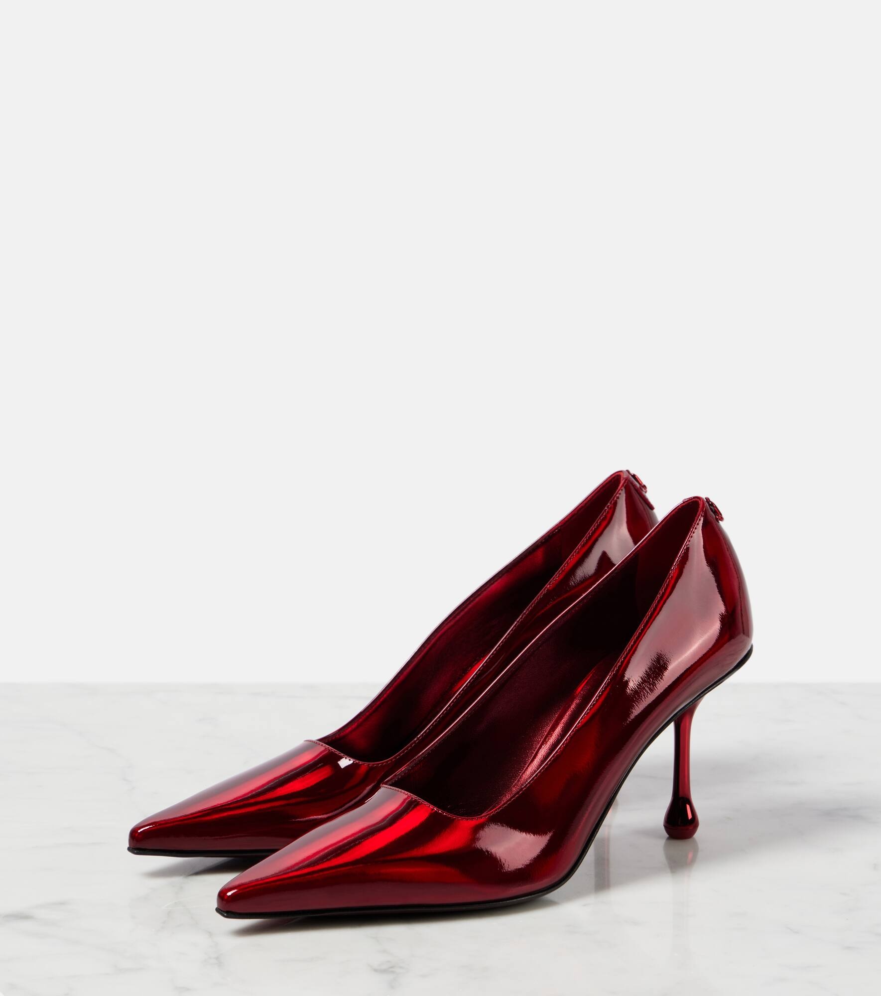 Ixia 80 patent leather pumps - 4