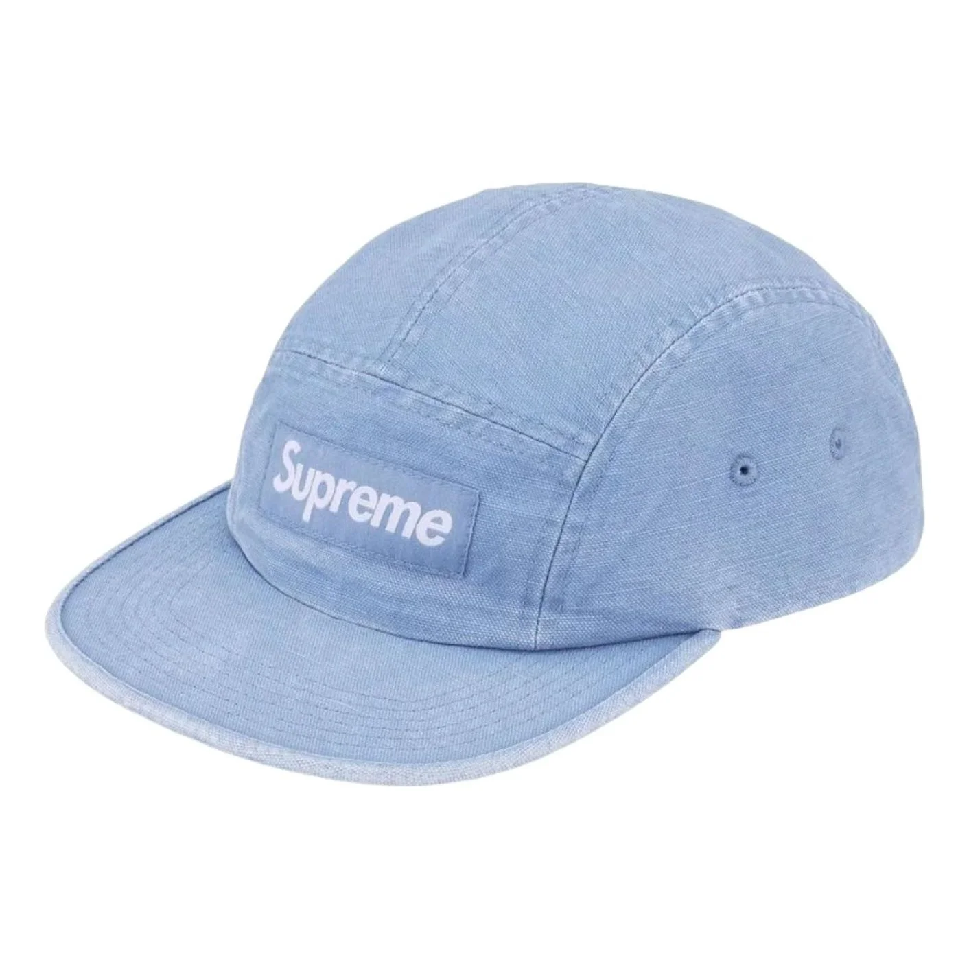 Supreme SS26 Canvas Camp Cap 'Blue' SUP-SS26-1037-BLU - 1
