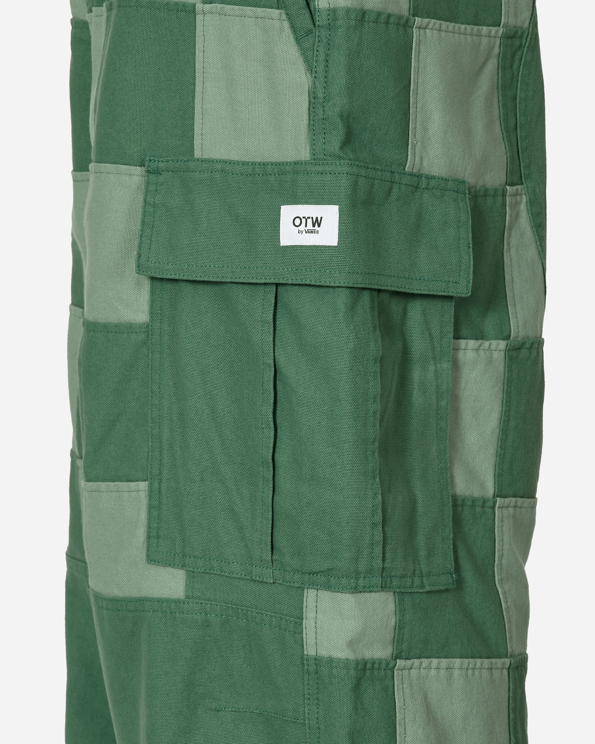 Patchwork Cargo Pants Myrtle Green - 5