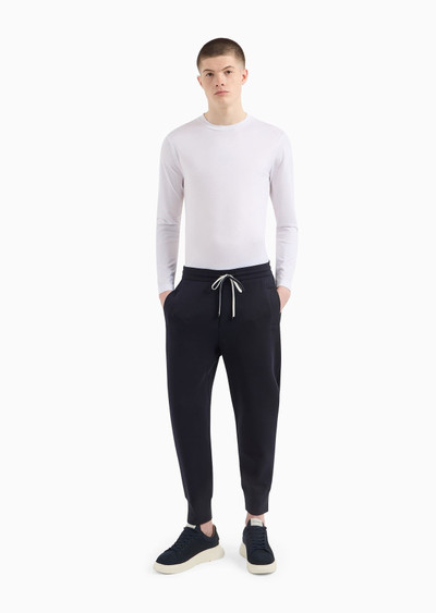 EMPORIO ARMANI ASV Lyocell-blend jersey jumper outlook