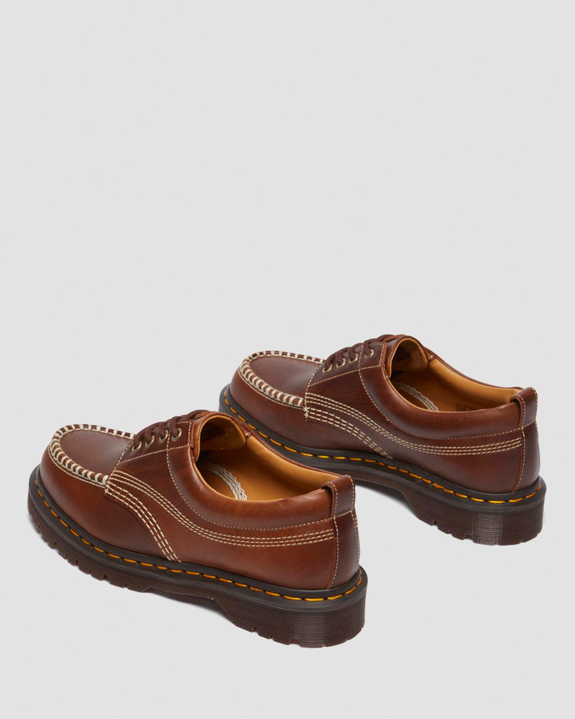 Lowell Leather Moc Toe Shoes - 11