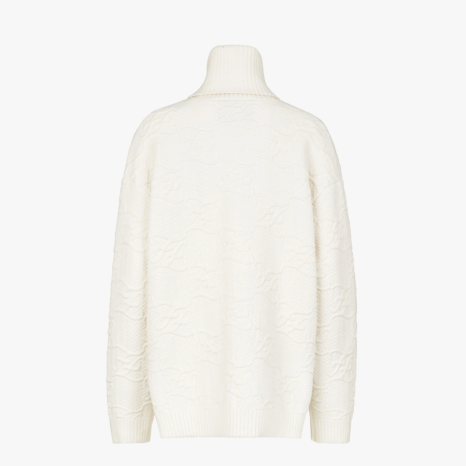 White wool and cashmere sweater - 2