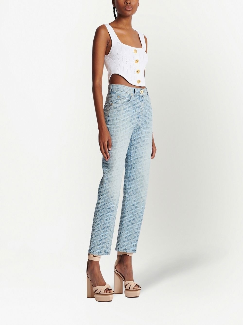 high-rise jeans - 2