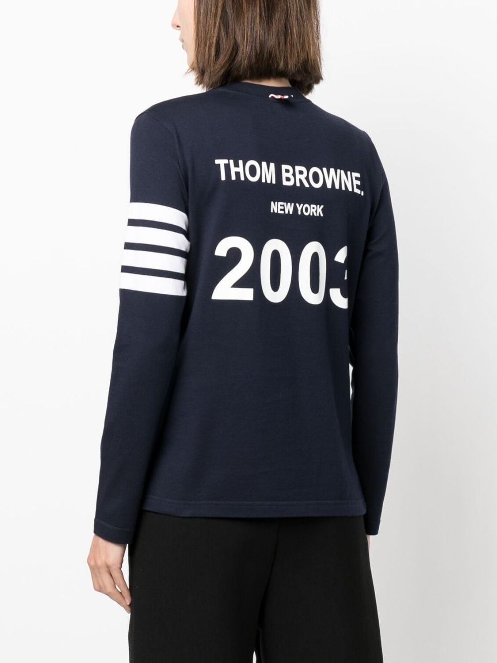4-Bar Stripe 2003-print T-shirt - 4