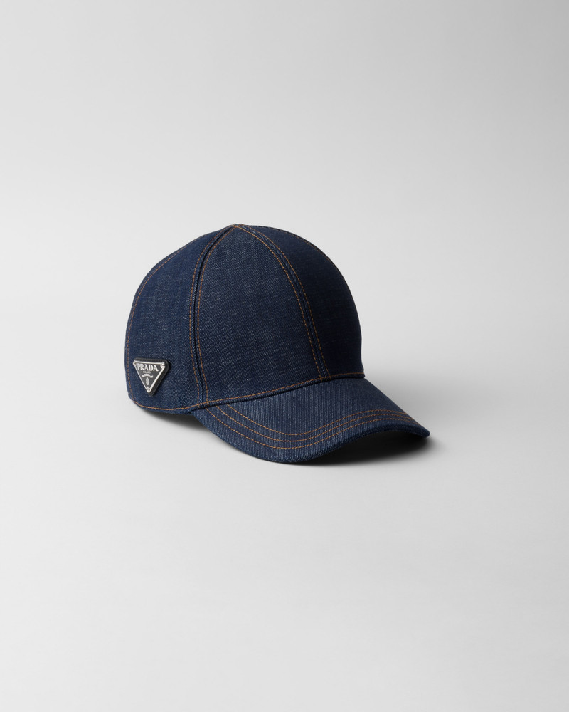 Selvedge denim baseball cap 1