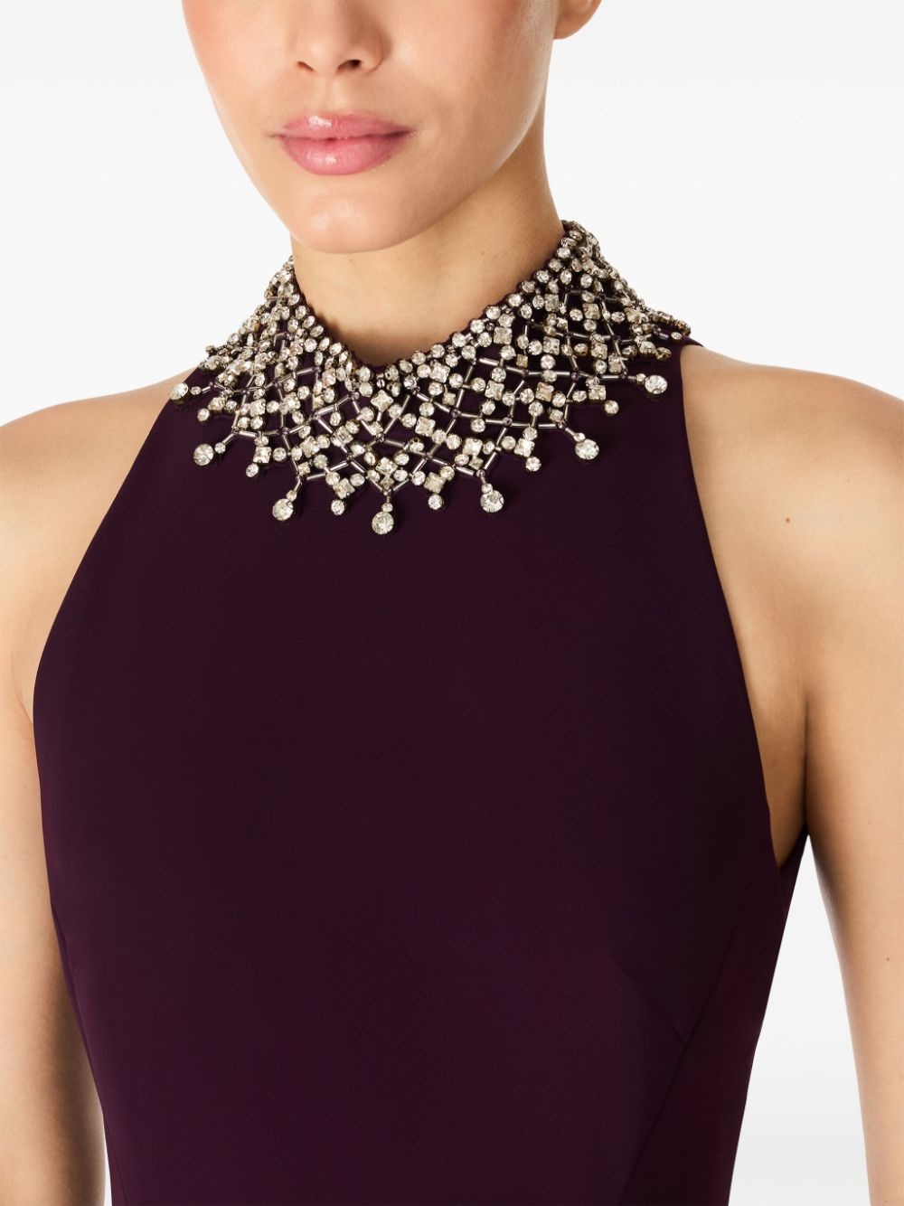 Pechora crystal-embellished midi dress - 4