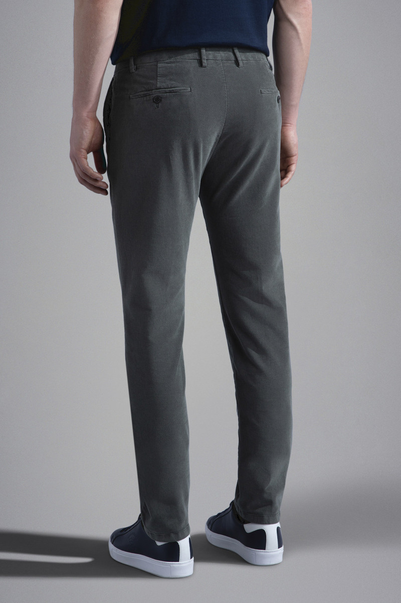 VELVET TWILL CHINO TROUSERS 3