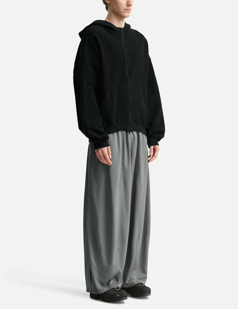 FFFPOSTALSERVICE CURVED ZIP-UP ROUND HEM HOODIE outlook