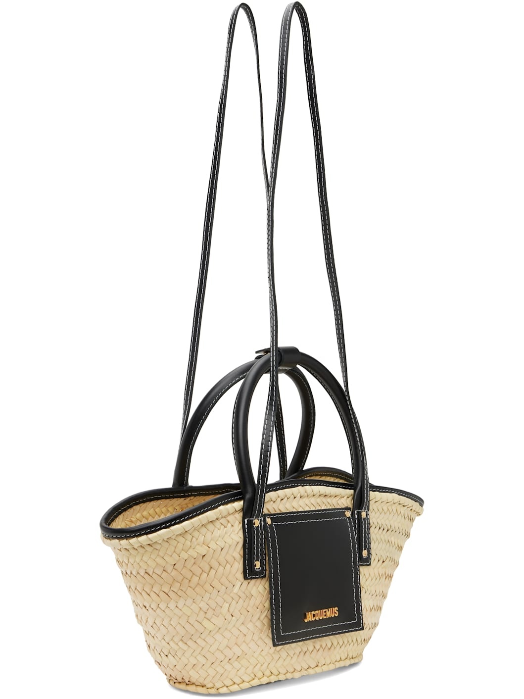Black 'The small Soli basket' Tote - 2