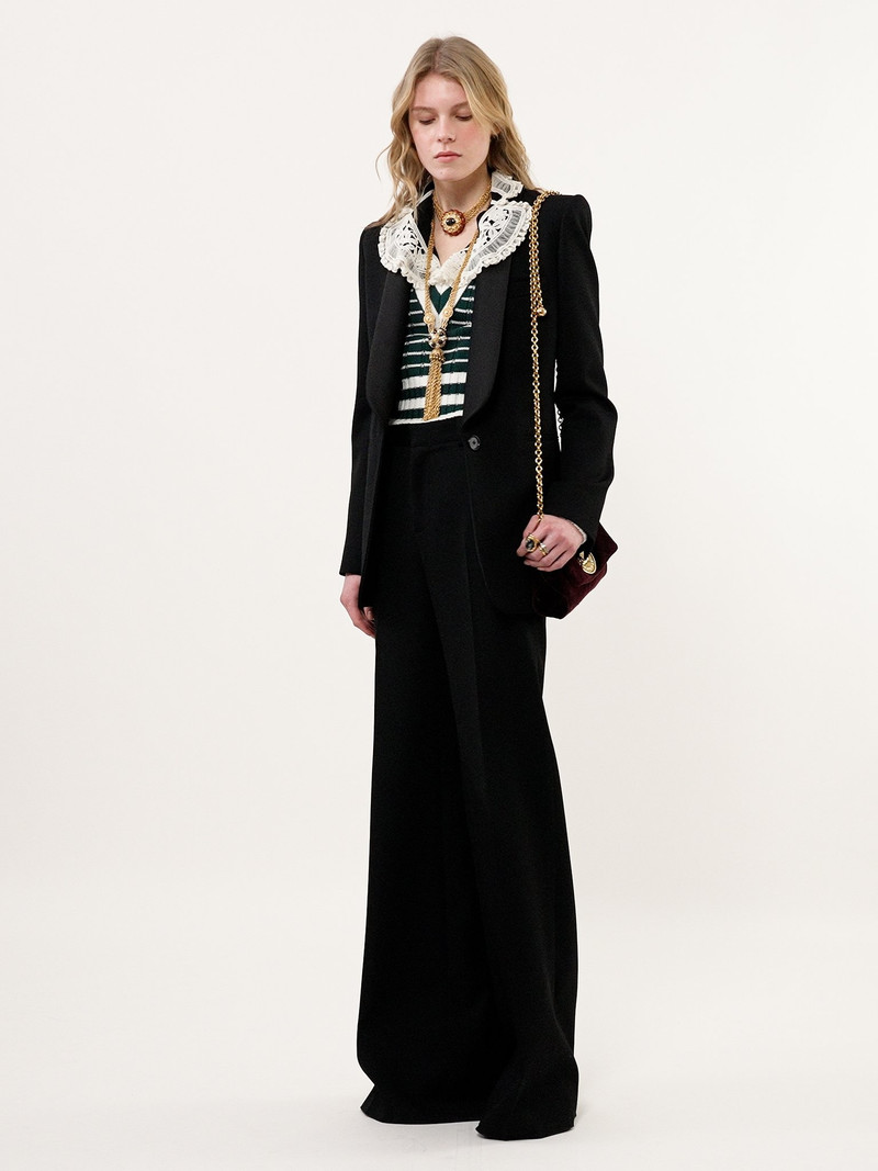 TUXEDO JACKET IN WOOL GRAIN DE POUDRE 5