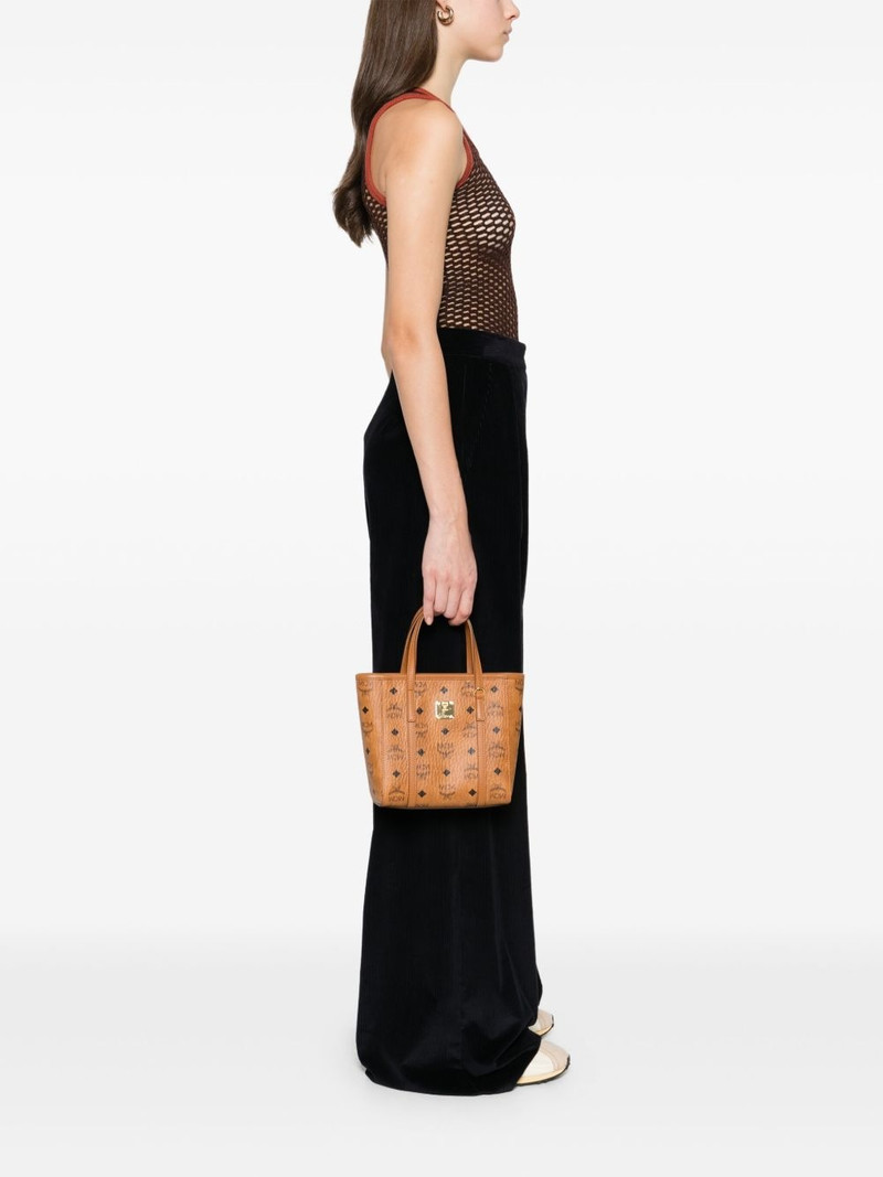 MCM logo-print tote bag outlook
