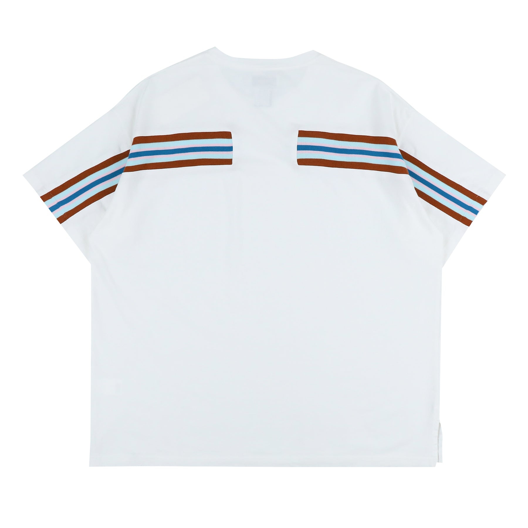 RIB BIG TEE / WHT - 1