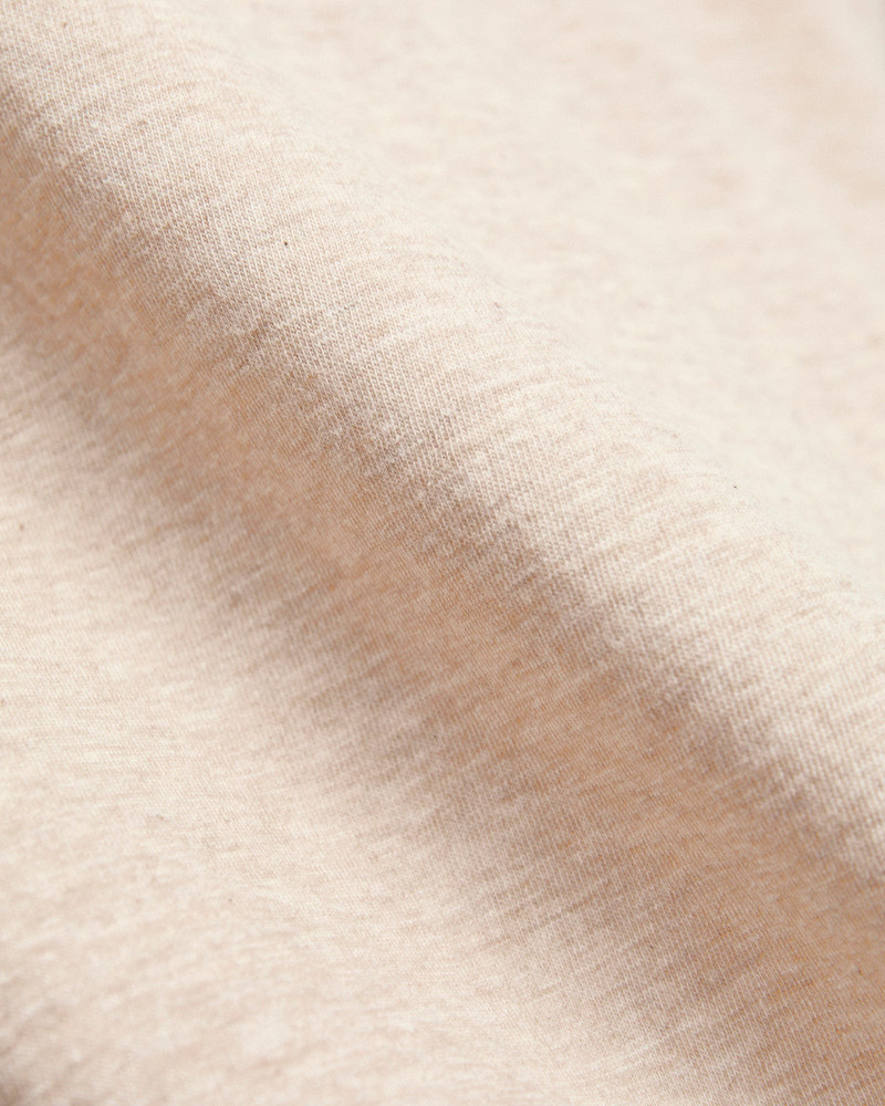 BATONER Meriyasu Light T-Shirt in Heather Beige outlook