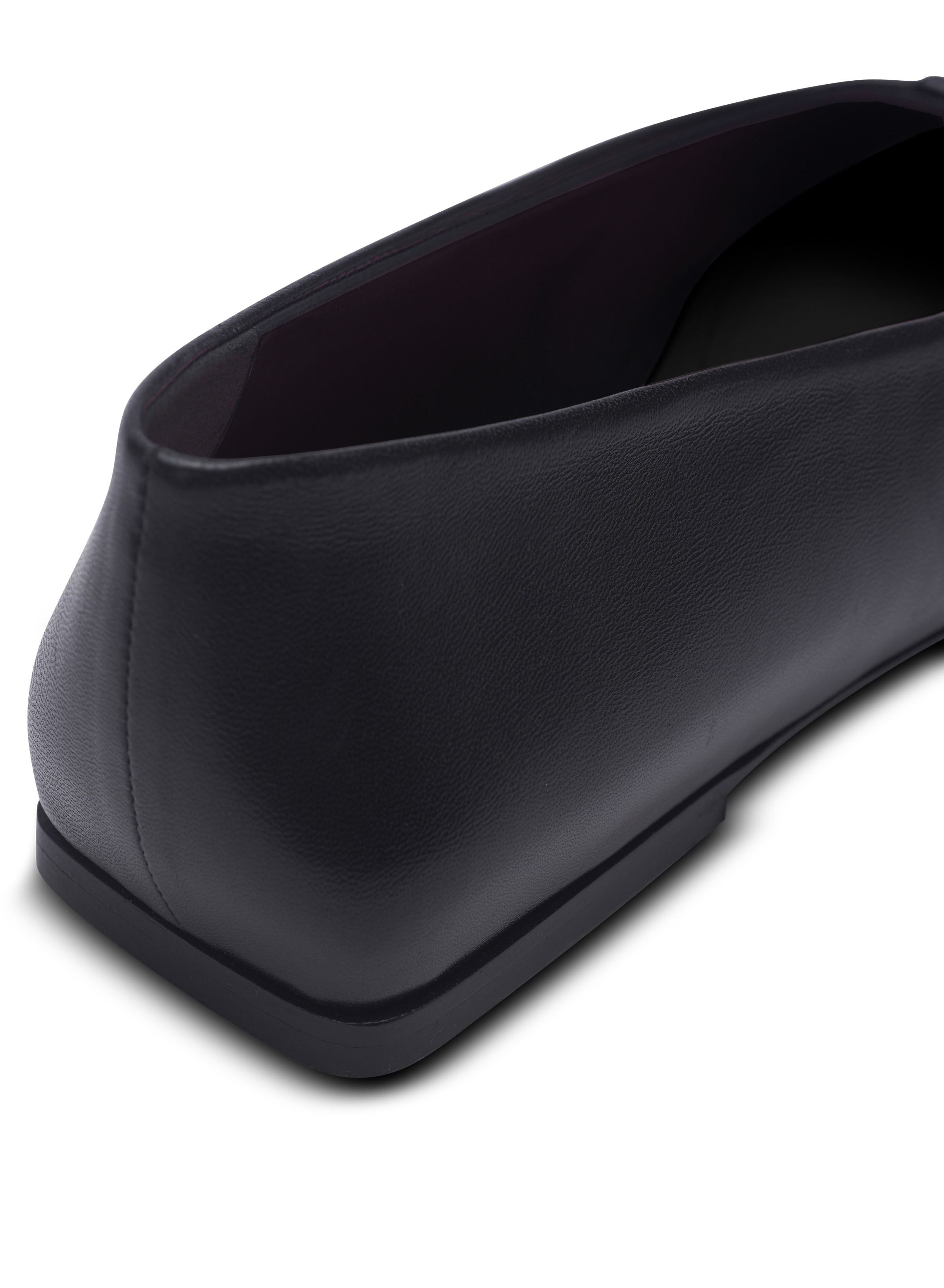 Safety Pin ballet flats in gathered lambskin - 6