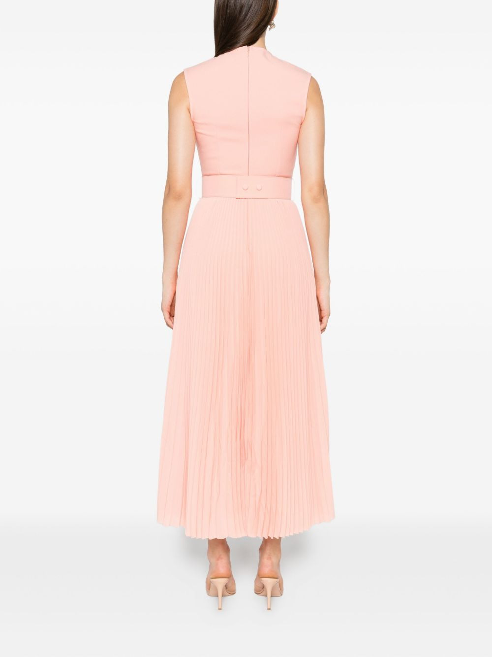 Sophie pleated sleeveless maxi dress - 3