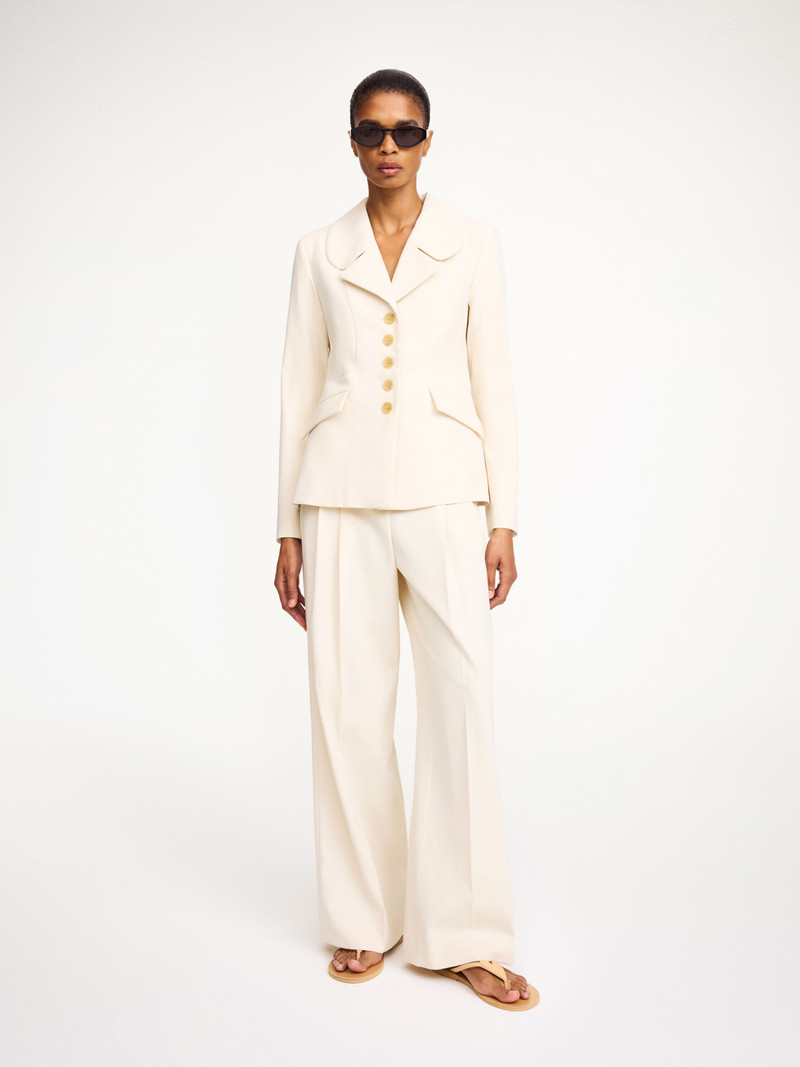 BY MALENE BIRGER Adrienna single-breasted blazer outlook