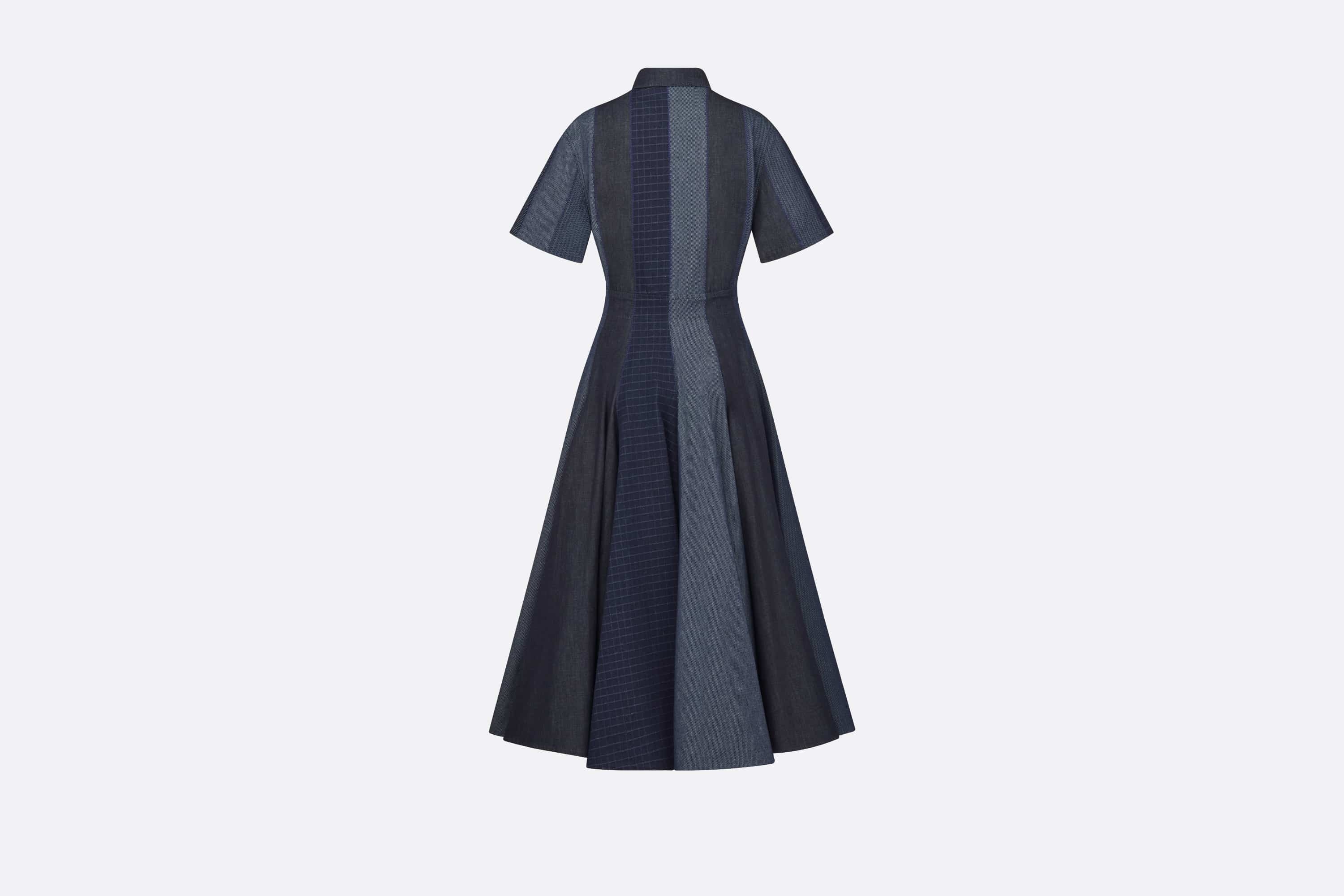 Flared Shirt Dress - 2