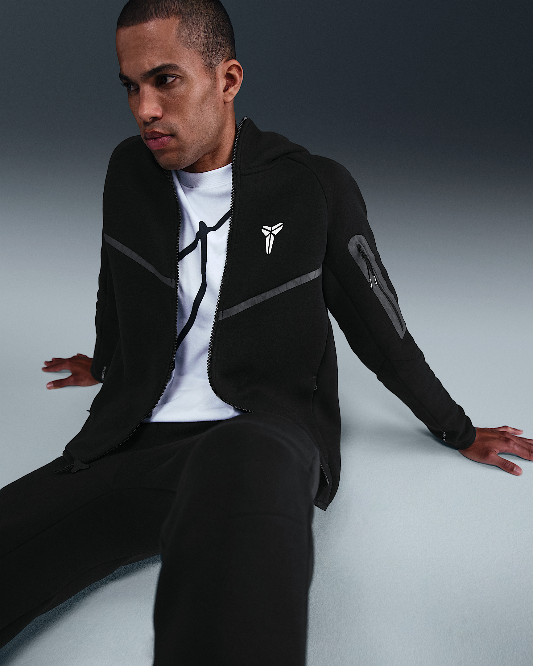 Kobe Men's Tech Fleece Full-Zip Windrunner Jacket - 3