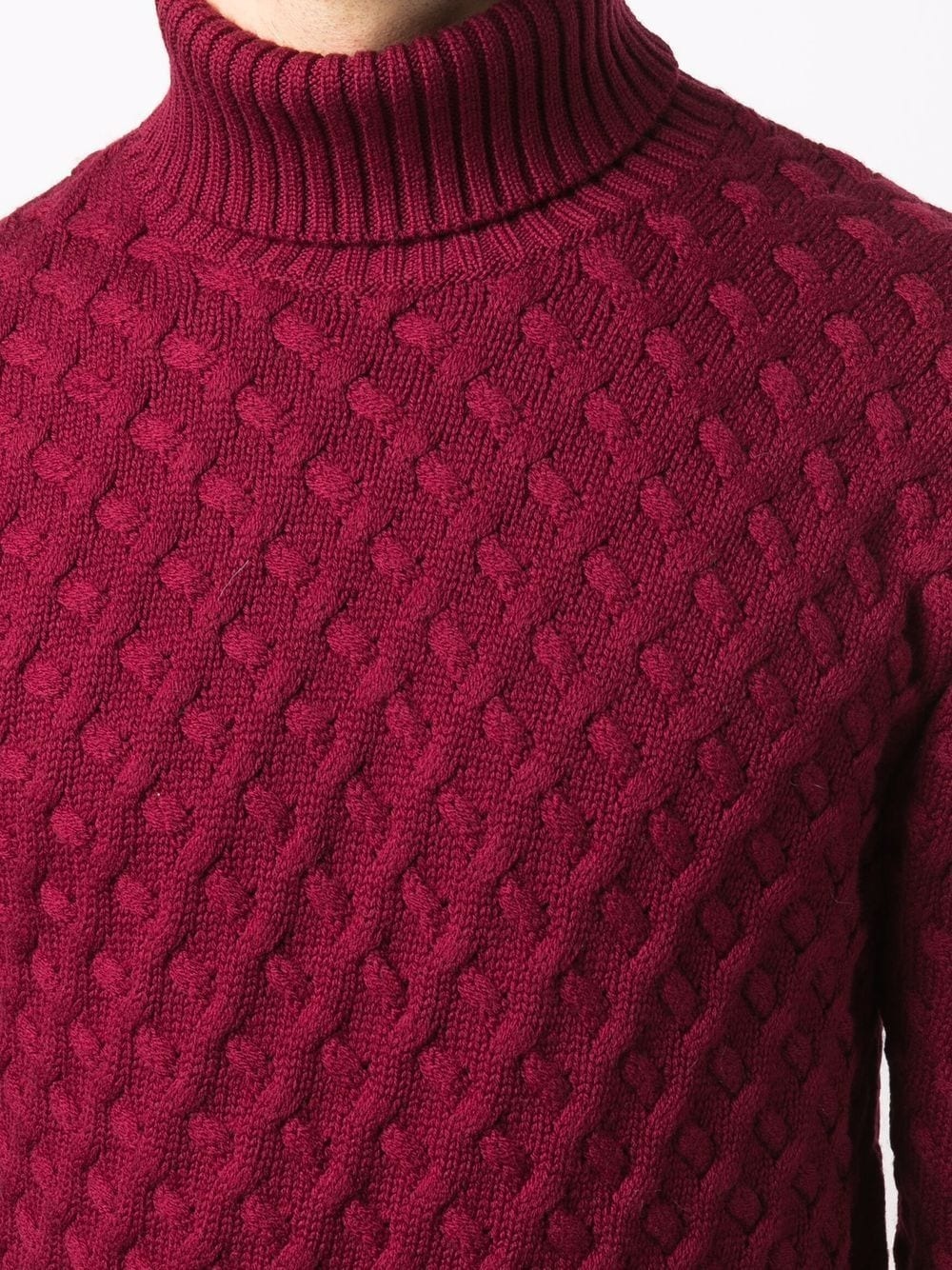 textured-knit jumper - 5