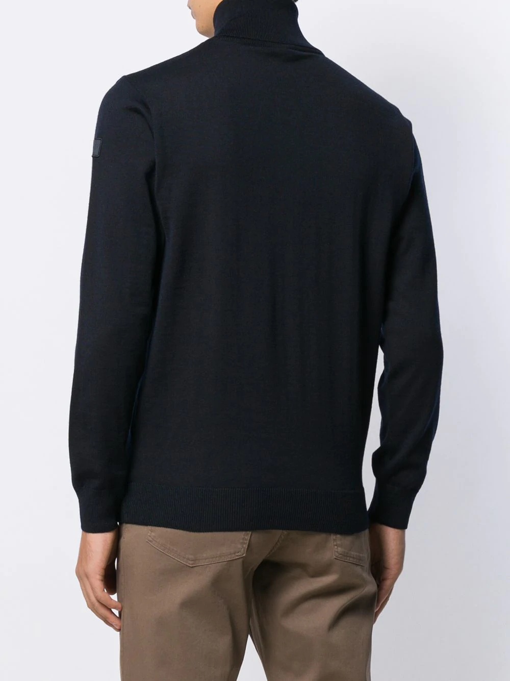 wool roll neck jumper - 4