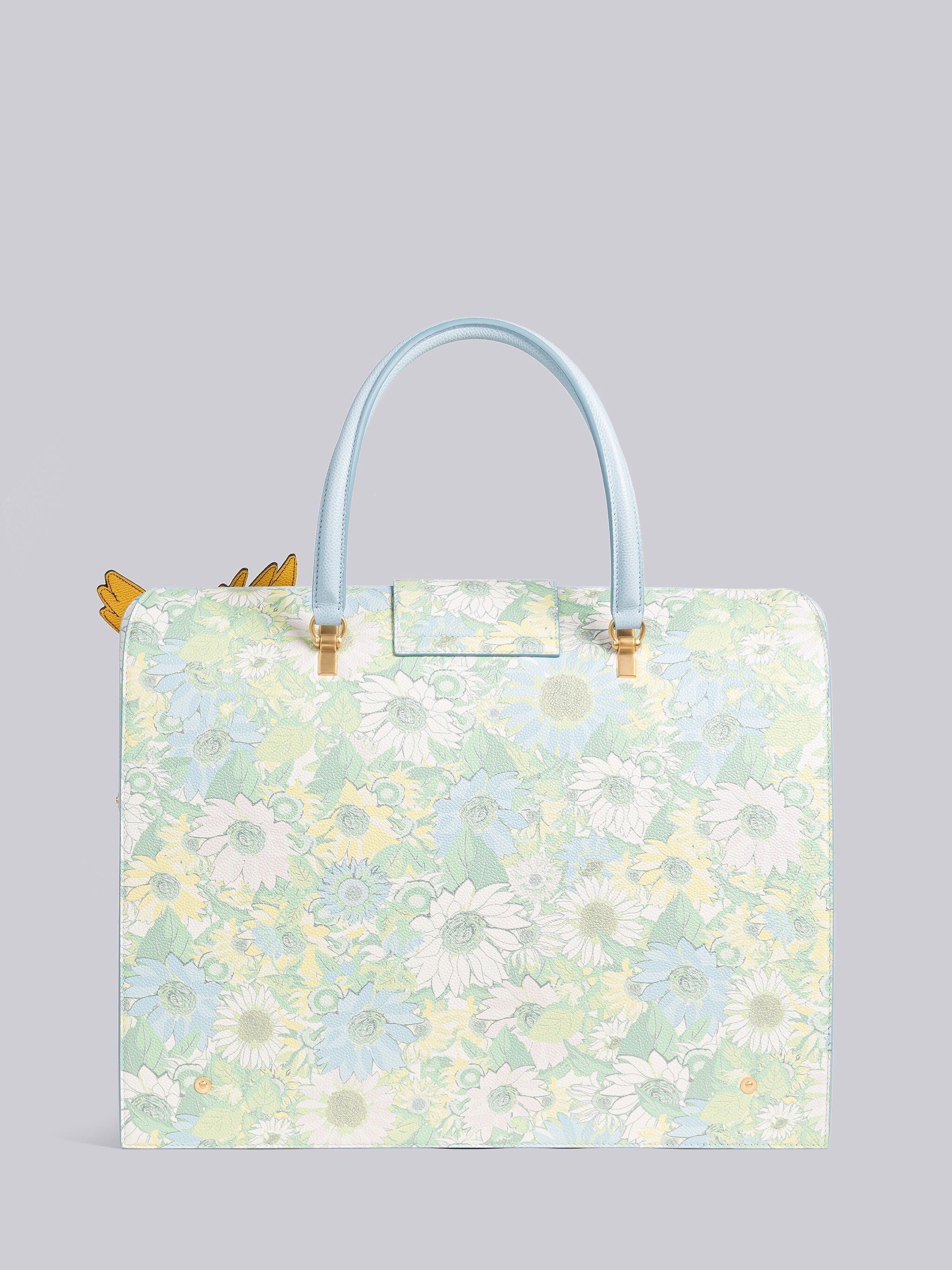 Pebble Grain Leather Flower Mr. Thom Bag - 4
