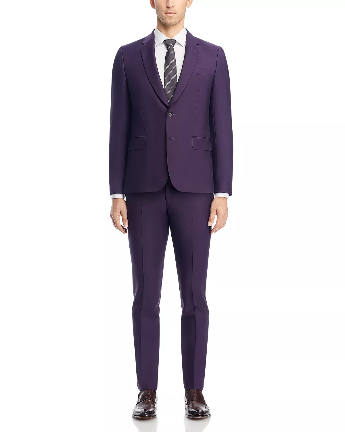 Soho Wool & Mohair Extra Slim Fit Suit - 2