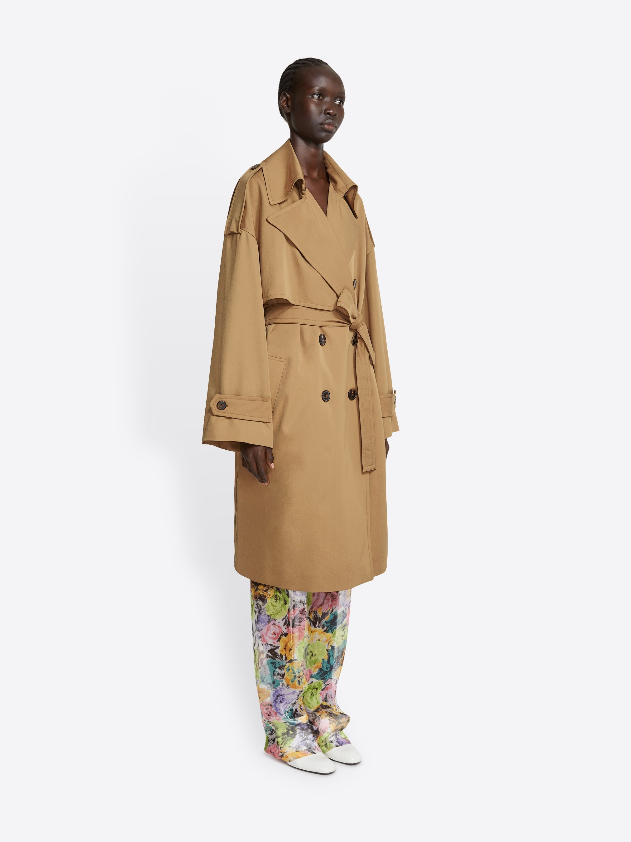 LOOSE FIT TRENCHCOAT - 3