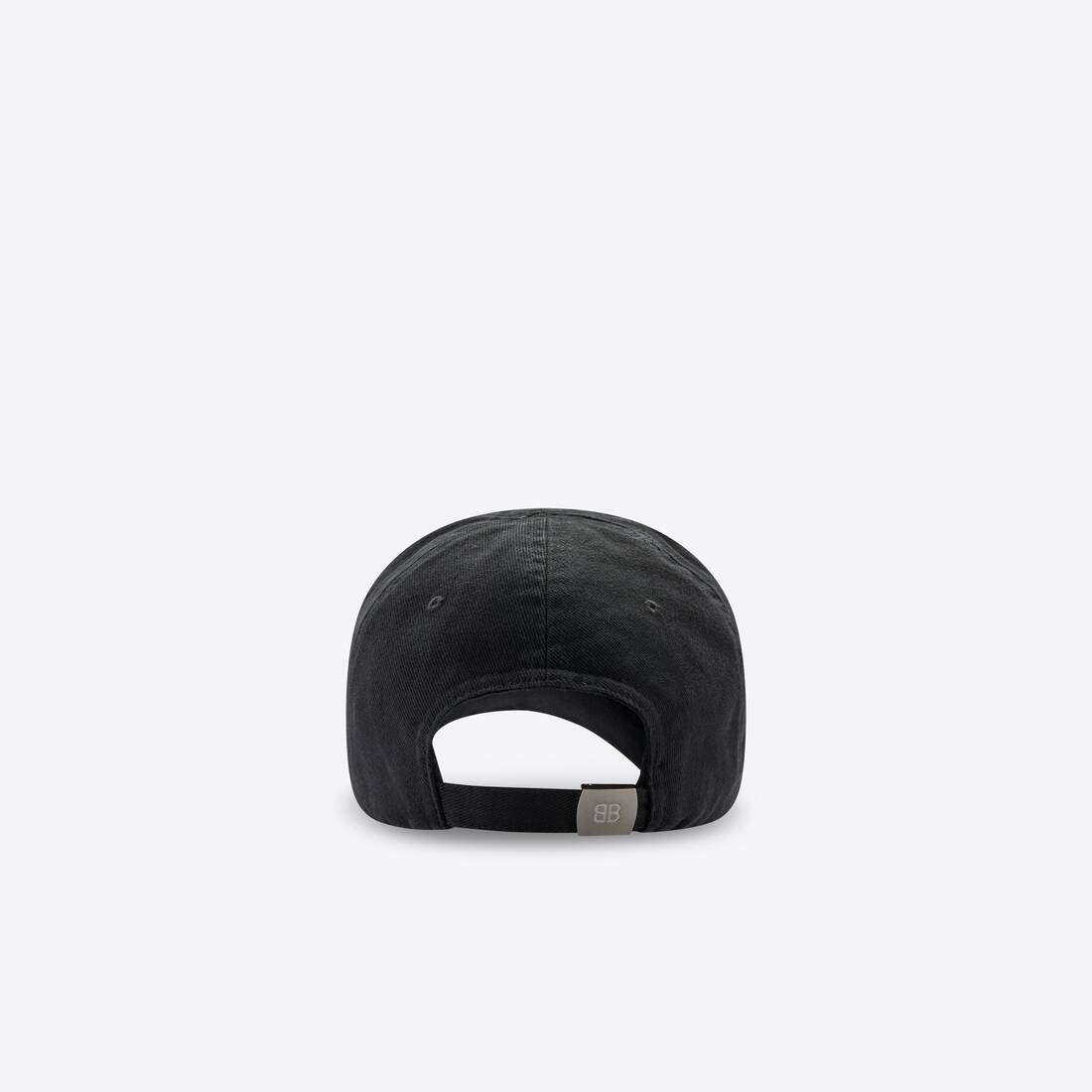 Women's Diagonal Cap in Black - 2