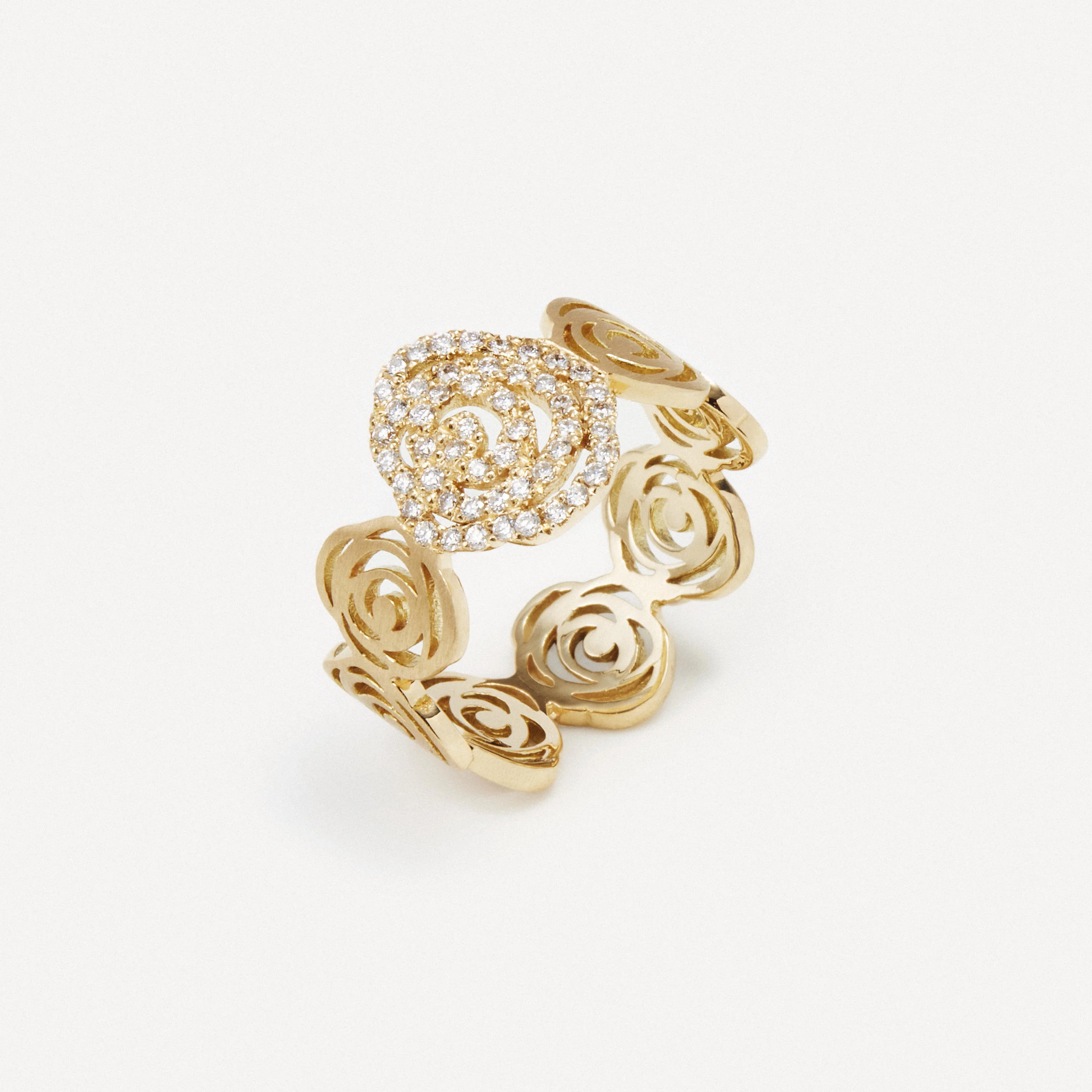 Ring in gold with diamonds TOUS ATELIER - 1