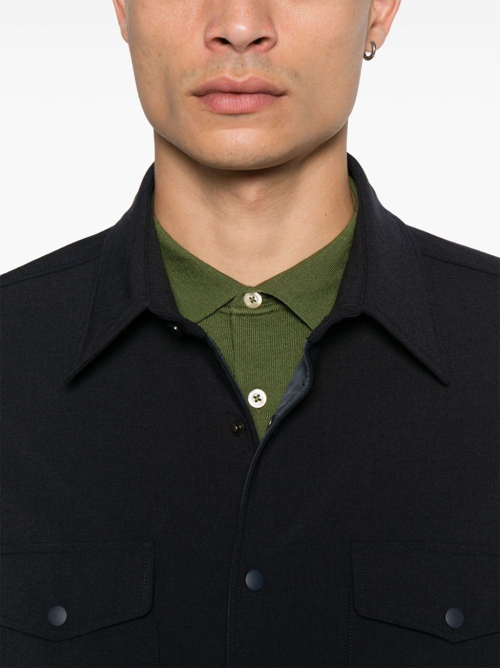 flannel shirt jacket - 5