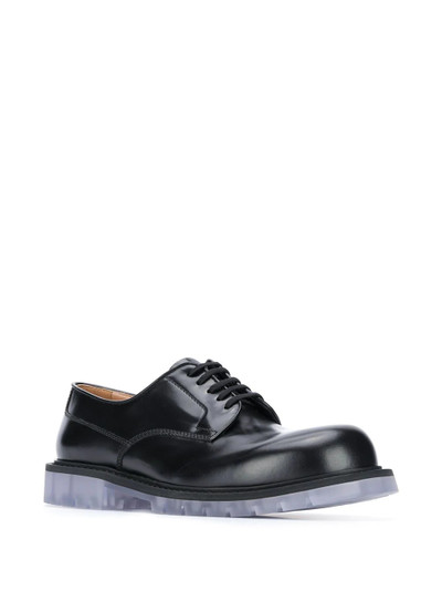 Bottega Veneta translucent-sole Derby shoes outlook