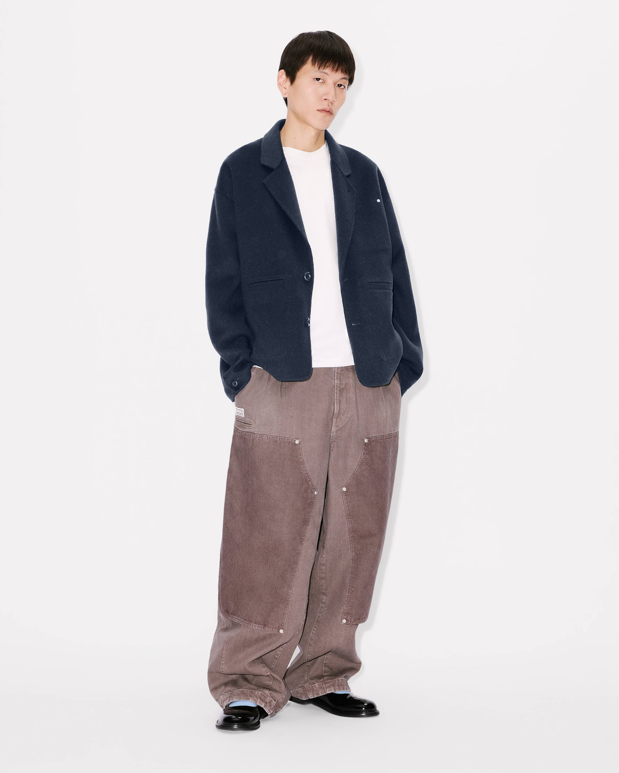 Workwear jacket in wool alpaca - 3