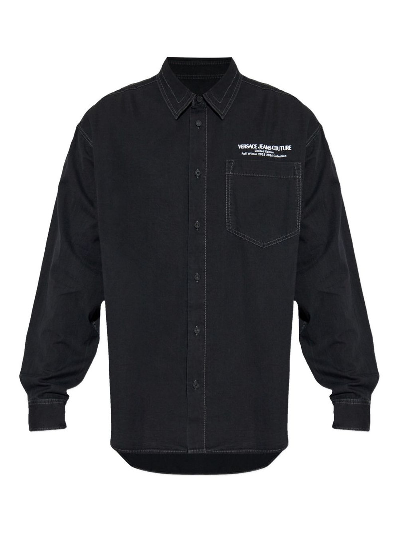 logo-print shirt 1