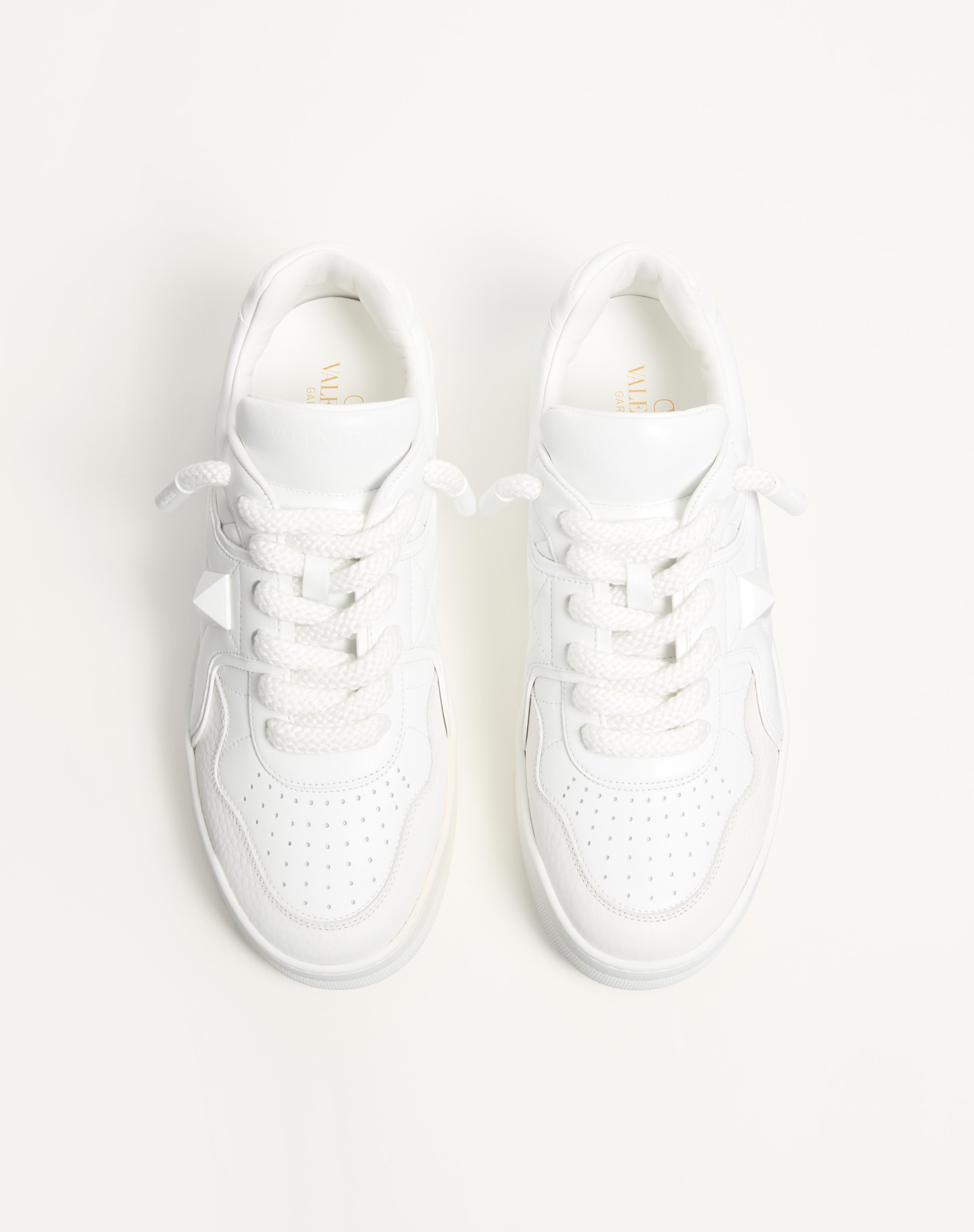 ONE STUD XL NAPPA LEATHER LOW-TOP SNEAKER - 5