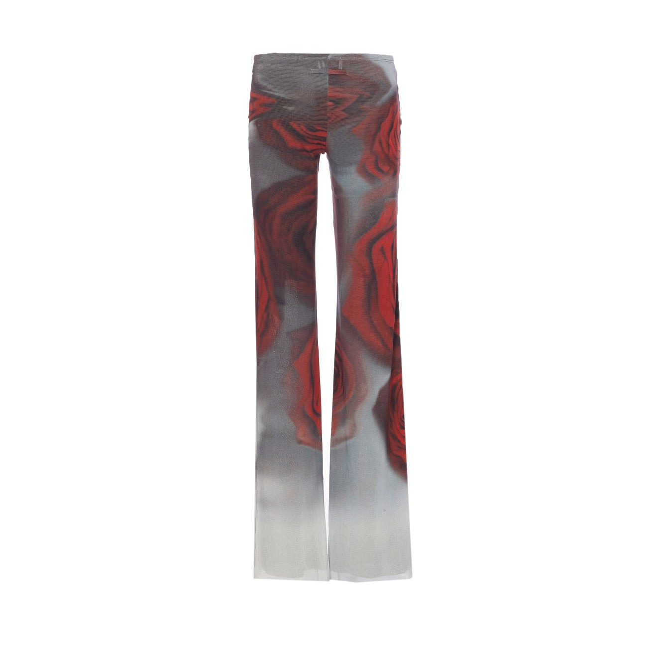 Jean Paul Gaultier Women The Red Blurry Roses Pants - 2