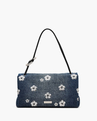 ★MARC JACOBS★The Mini Dual Sequin デイジーデニムバッグ Marc Jacobs The Sequin Daisy Denim Mini Dual Bag | Blue