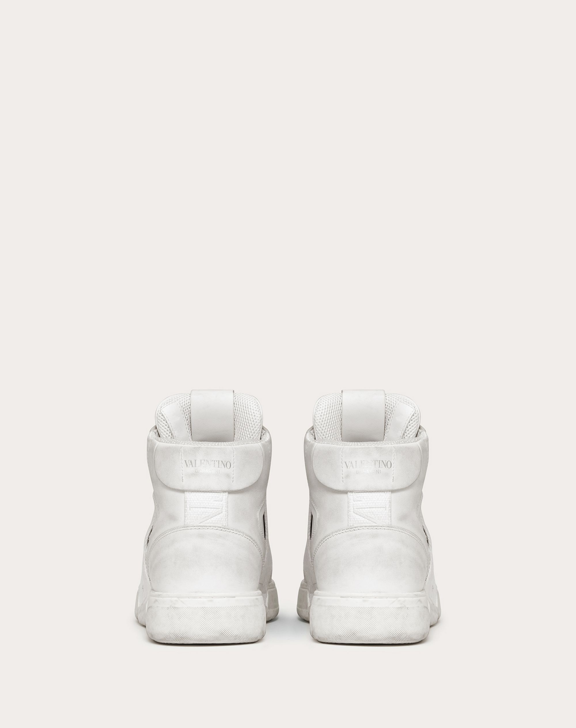 Mid-top Calfskin VL7N Sneaker with Bands - 3