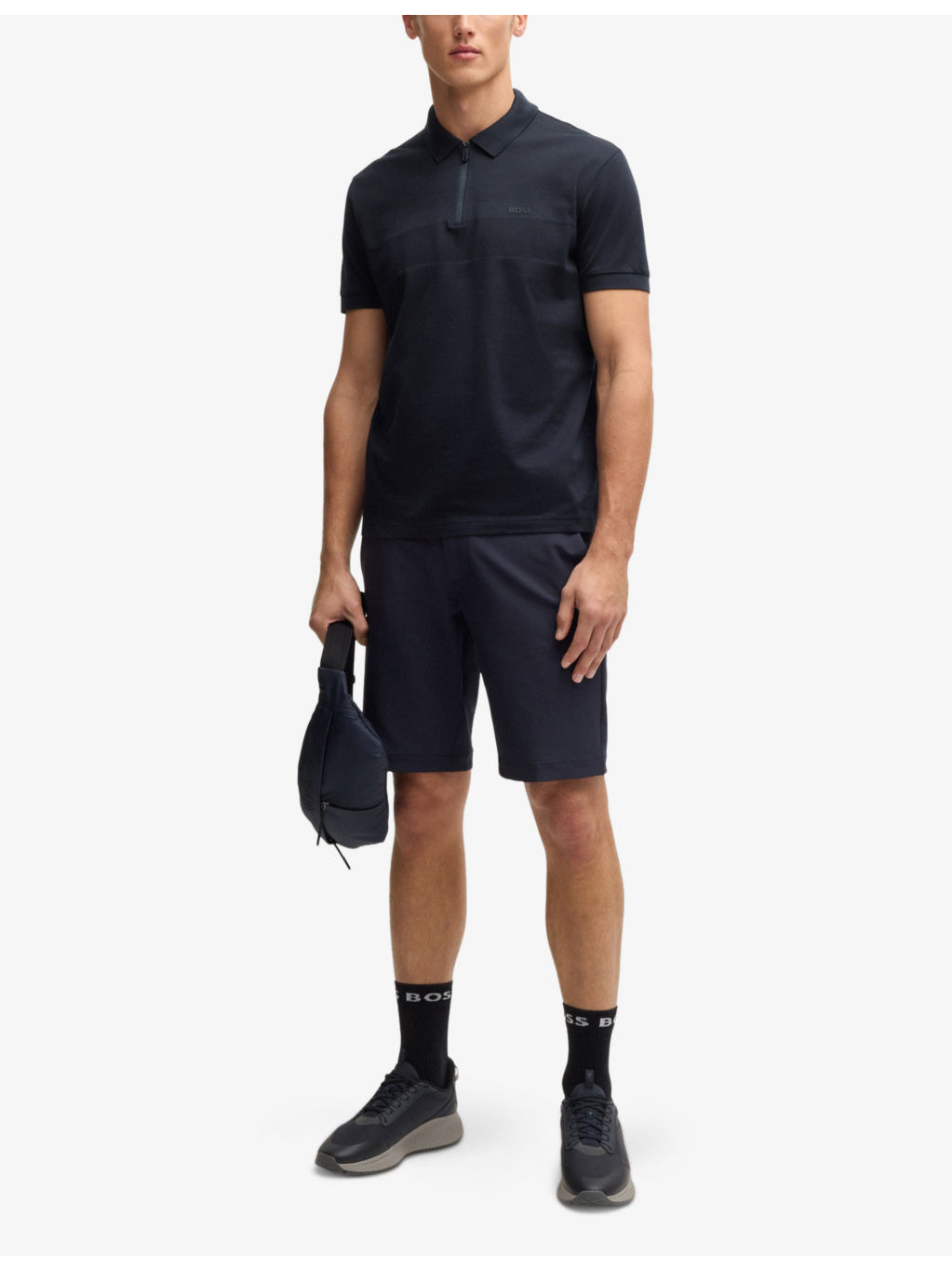 Branded Short-Sleeve Stretch-Cotton Polo Shirt - 2