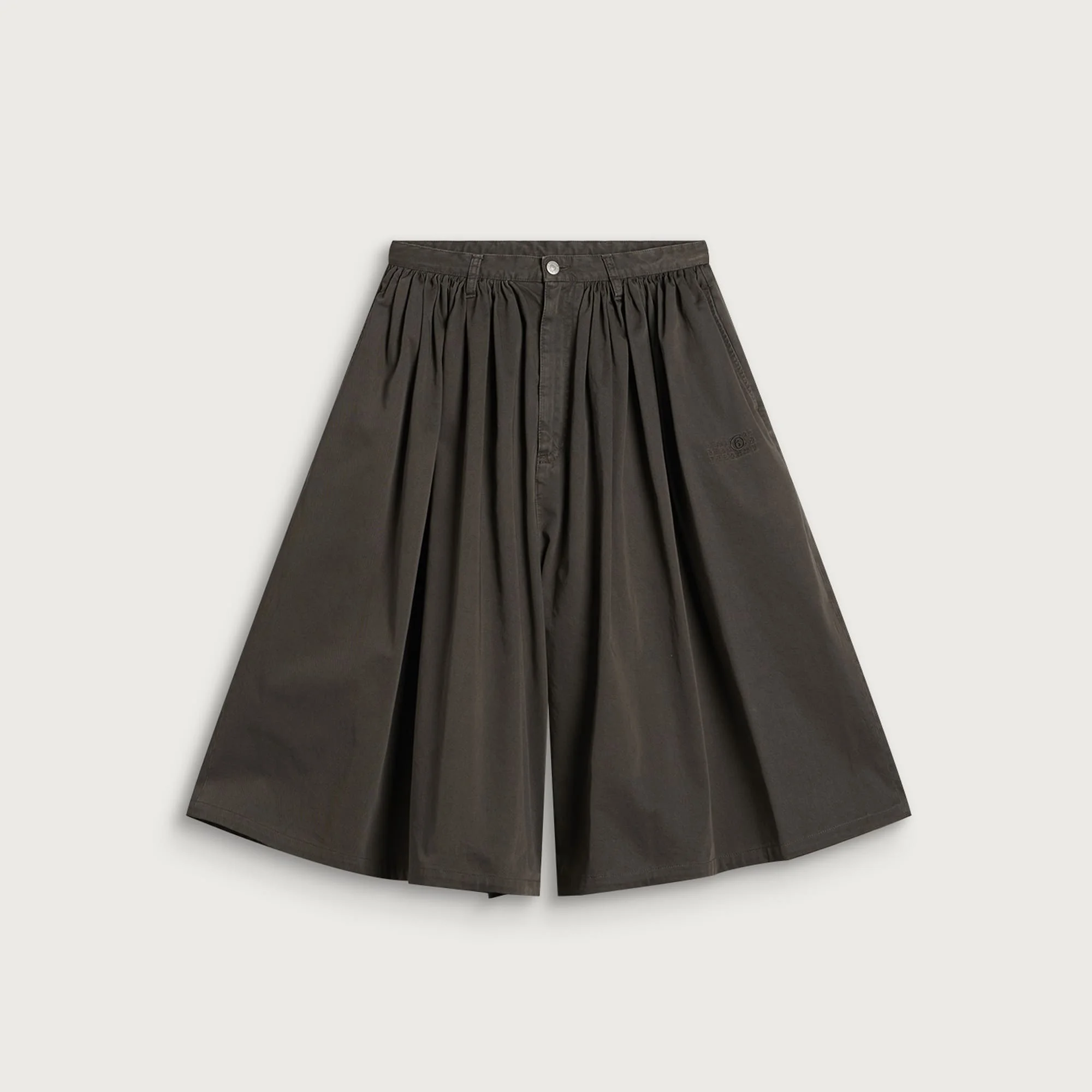 MM6 Maison Margiela Pleated Shorts - 1